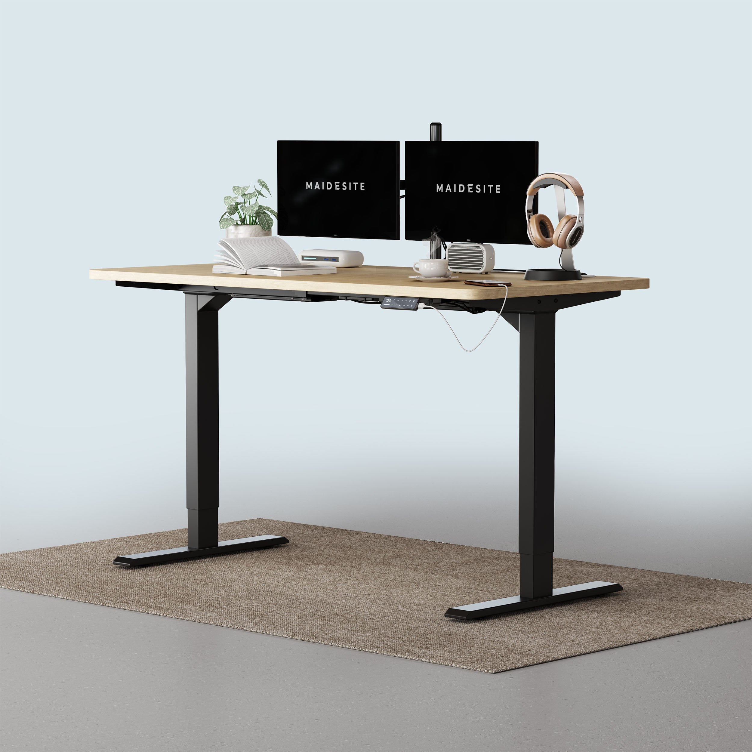 Maidesite Escritorio Elevable T2 Pro 140 160 120 cm