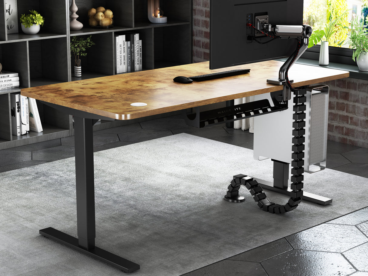 Maidesite Marco de Escritorio Elevable Regulable en Altura T2 Pro