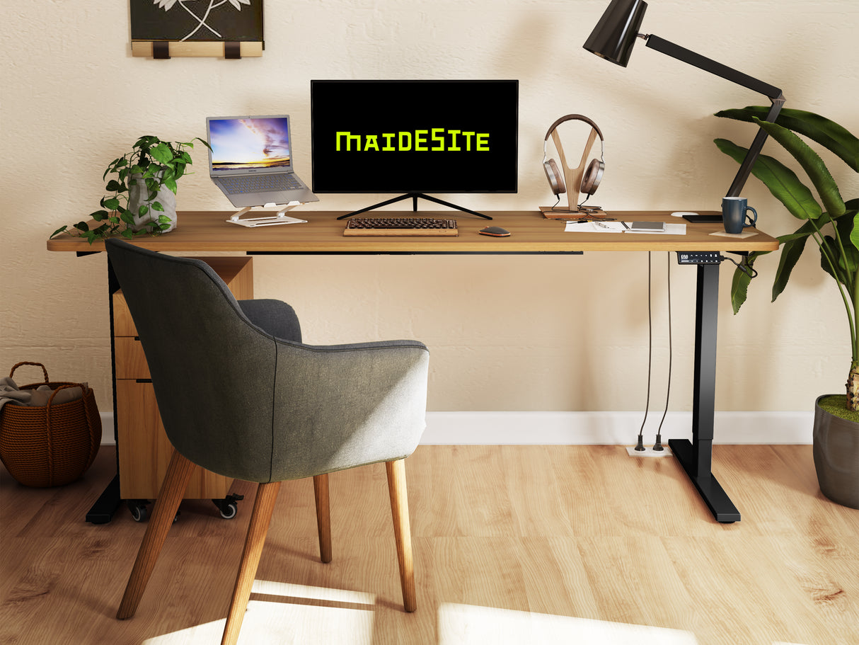 Maidesite Marco de Escritorio Elevable Regulable en Altura T2 Pro