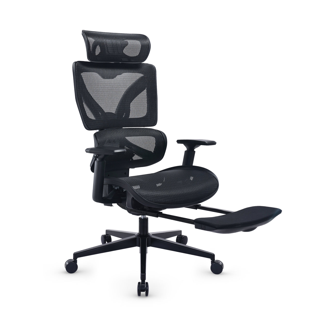 Silla de oficina ergonómica Maidesite EC6 con reposacabezas, respaldo y reposapiés