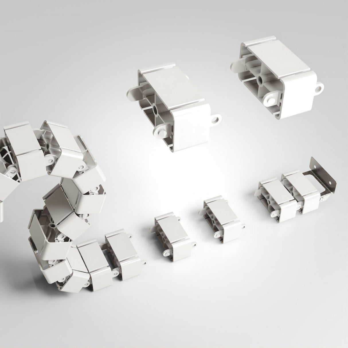 Maidesite Conducto de cable serpentina