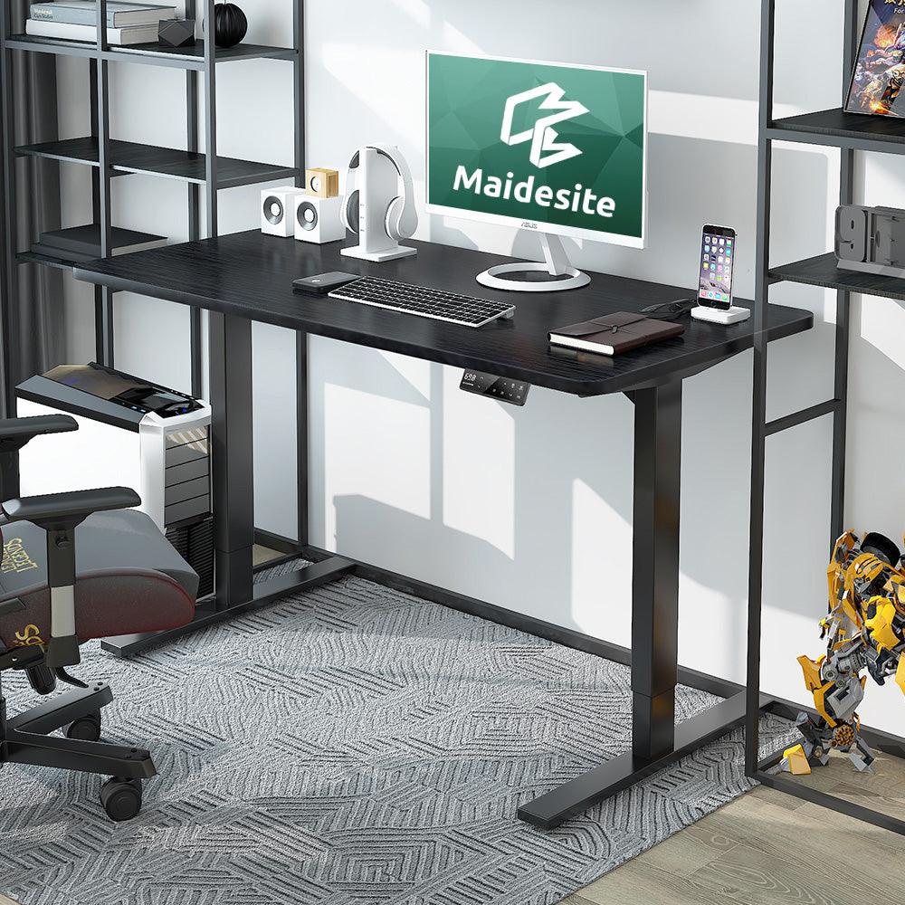 Maidesite S2 Pro escritorio negro regulable en altura para oficina personal en casa