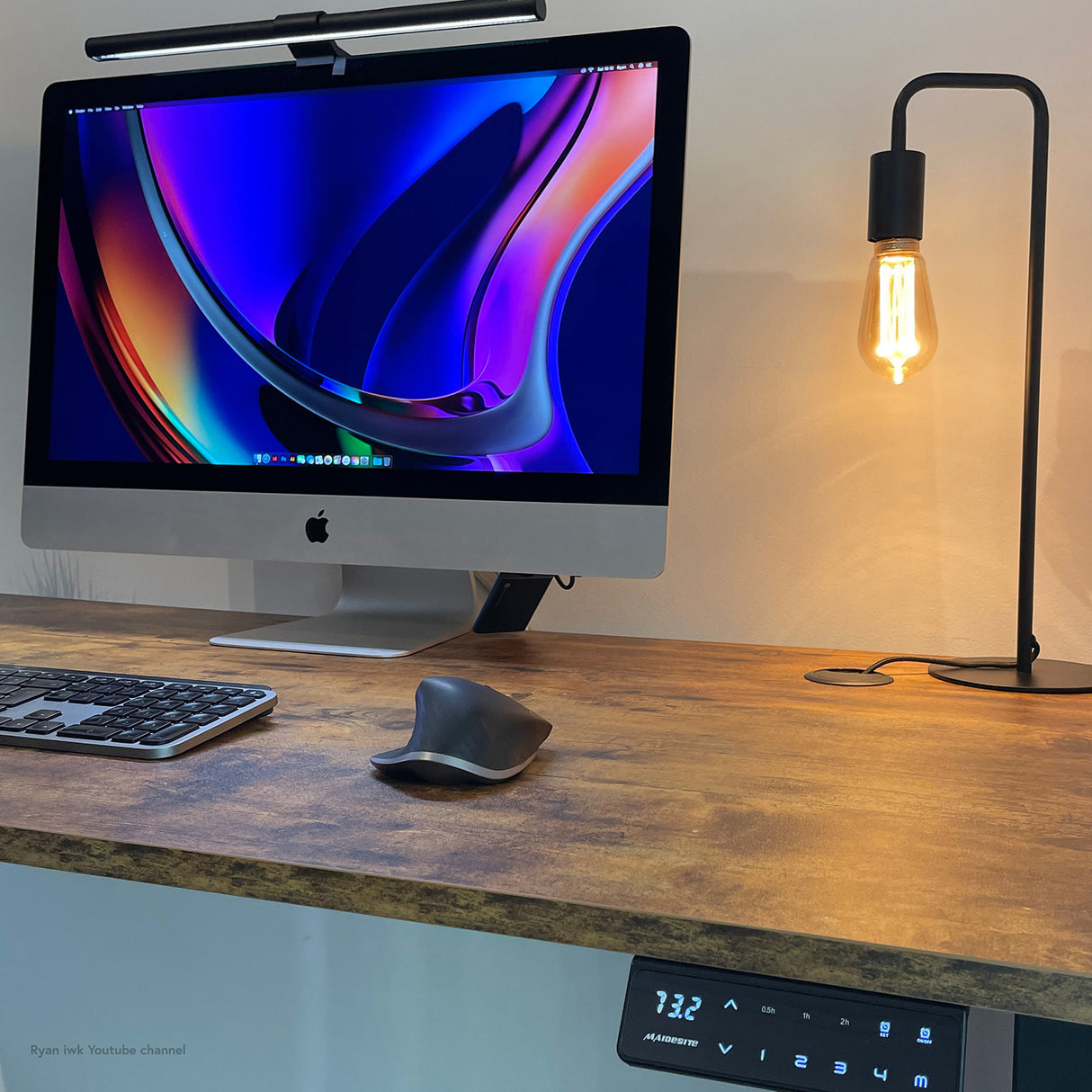 Maiesite T2 Pro Plus escritorio elevable La parte superior de pieza entera de 140x70 cm es ideal para la mayoría de personas que trabajan en casa y en la oficina.