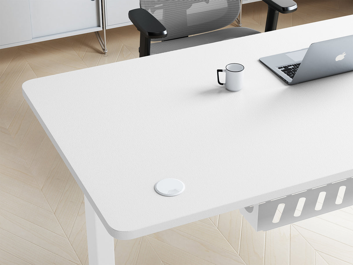 El elegante escritorio motorizado Maidesite T2 Pro Plus es ideal como escritorio de oficina en casa para diseñadores