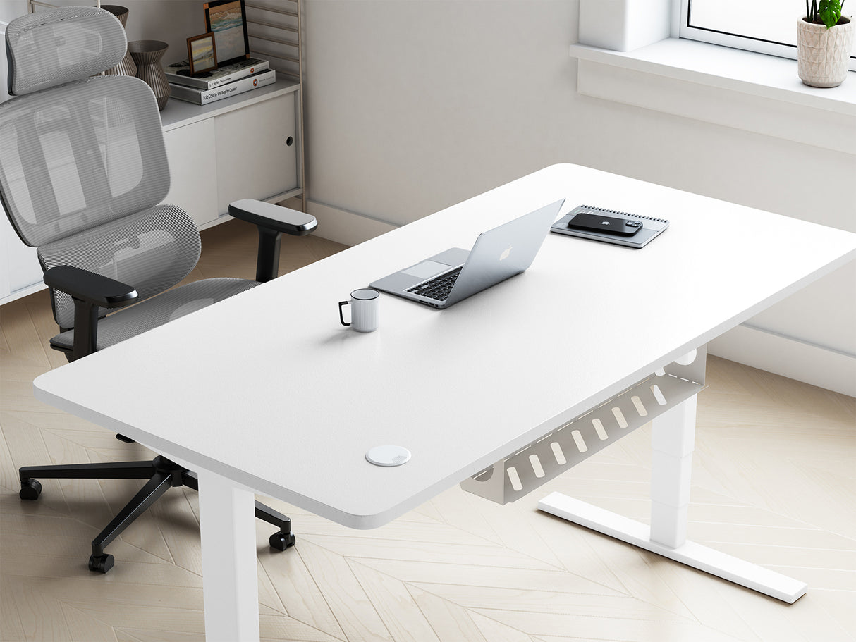 Escritorio electrico Maidesite T2 Pro Plus para estudiar o trabajar en el dormitorio