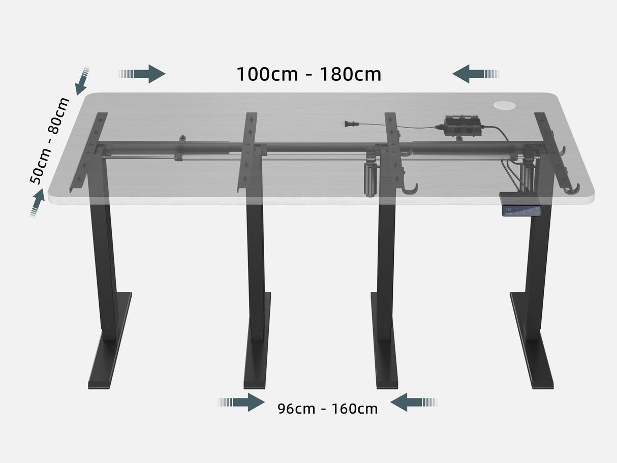 Maidesite T1 Pro Escritorio Elevable Eléctrico
