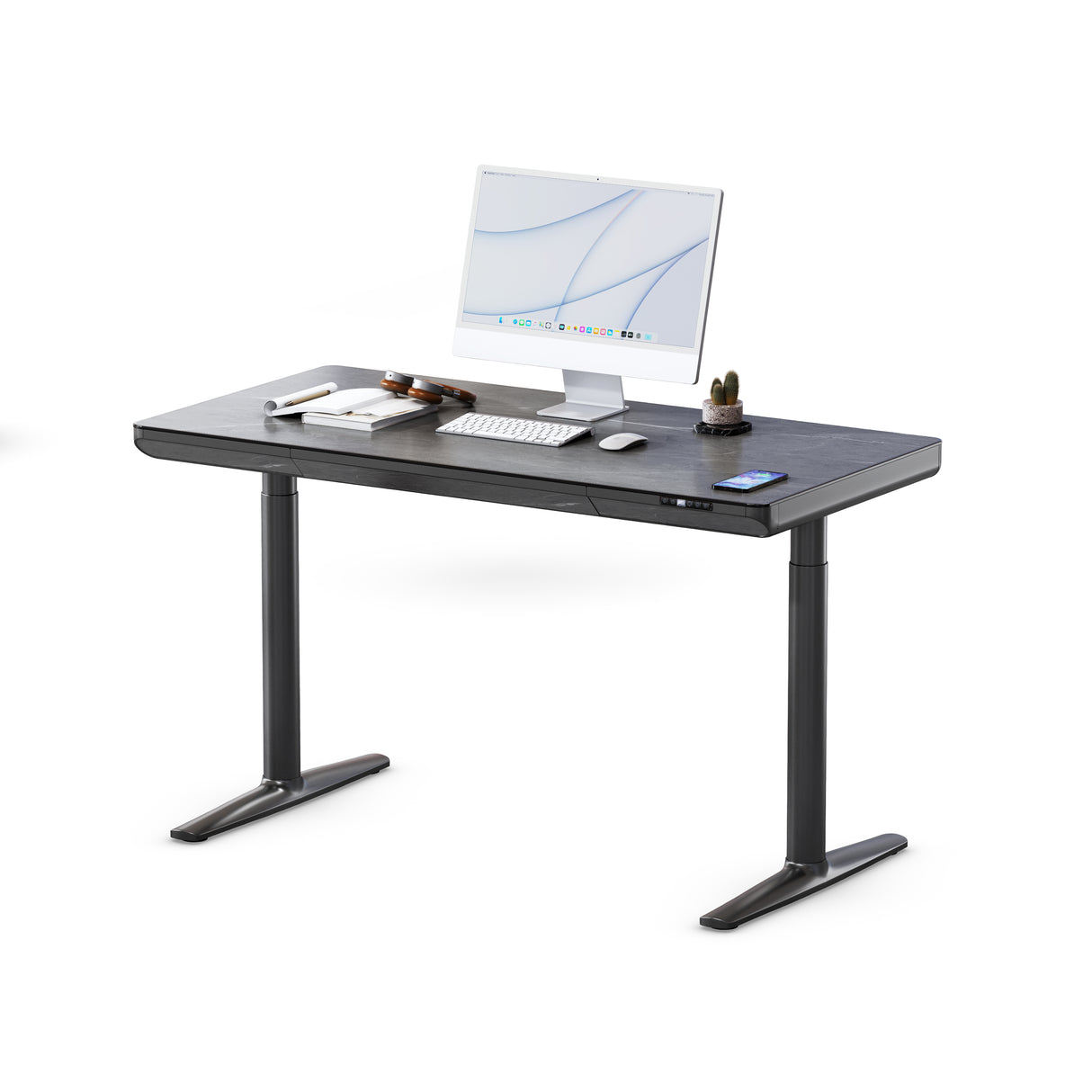 Maidesite Yoga - Escritorio regulable en altura con tablero