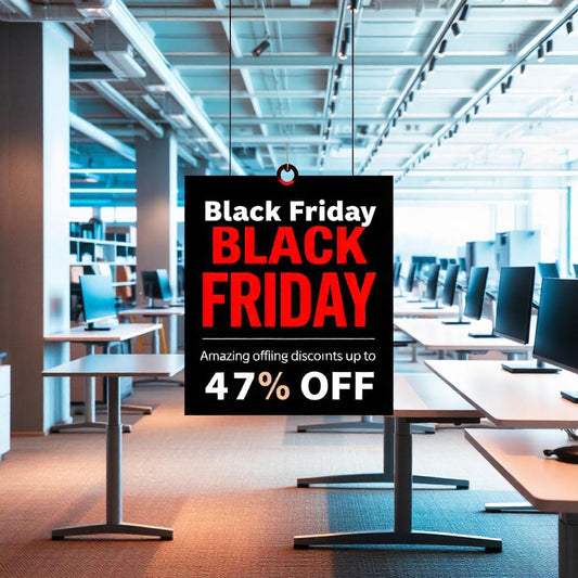 Escritorios ajustables en altura Black Friday con descuentos de hasta un 47 %