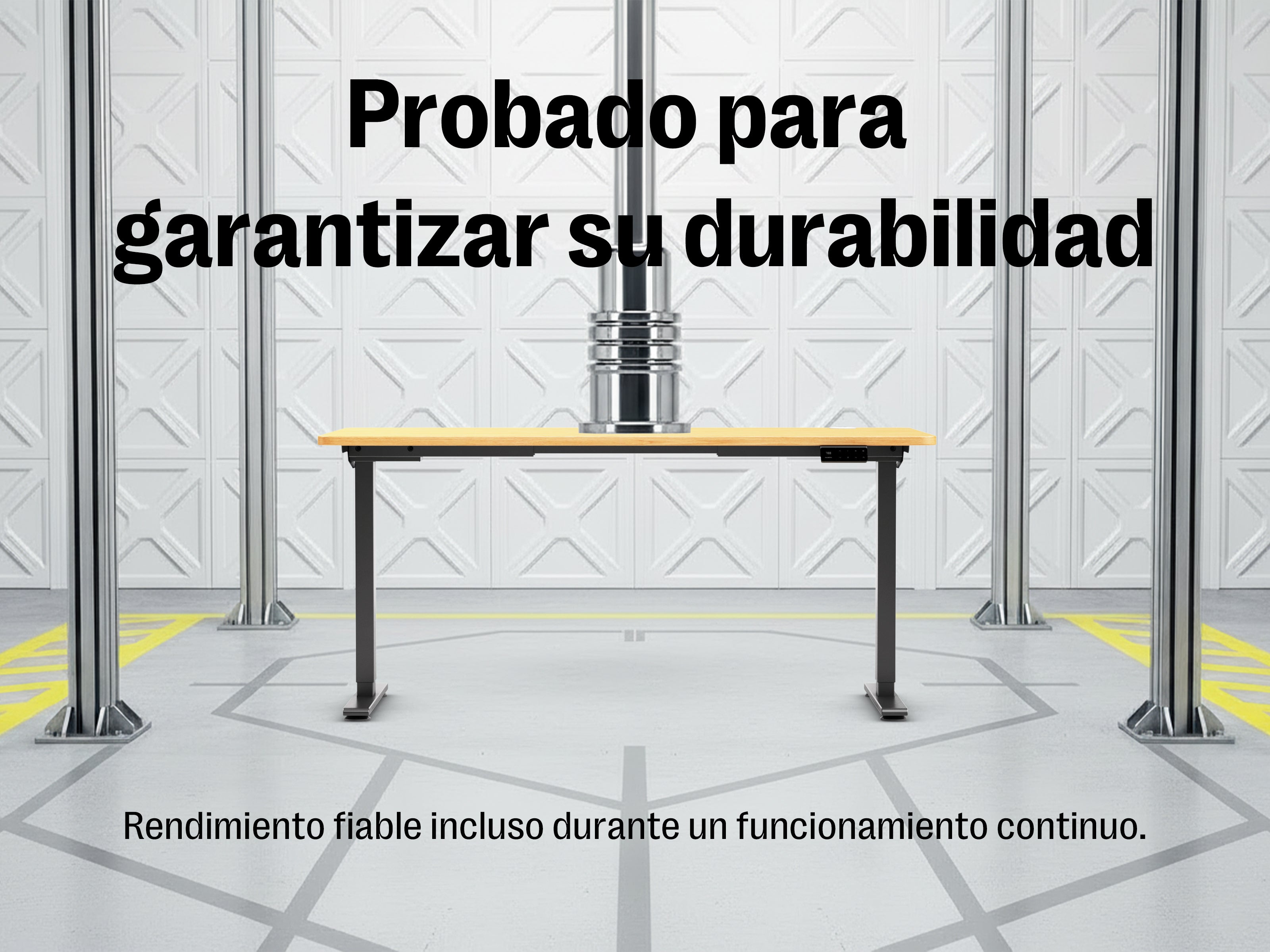 Maidesite Marco de Escritorio Elevable Regulable en Altura T2