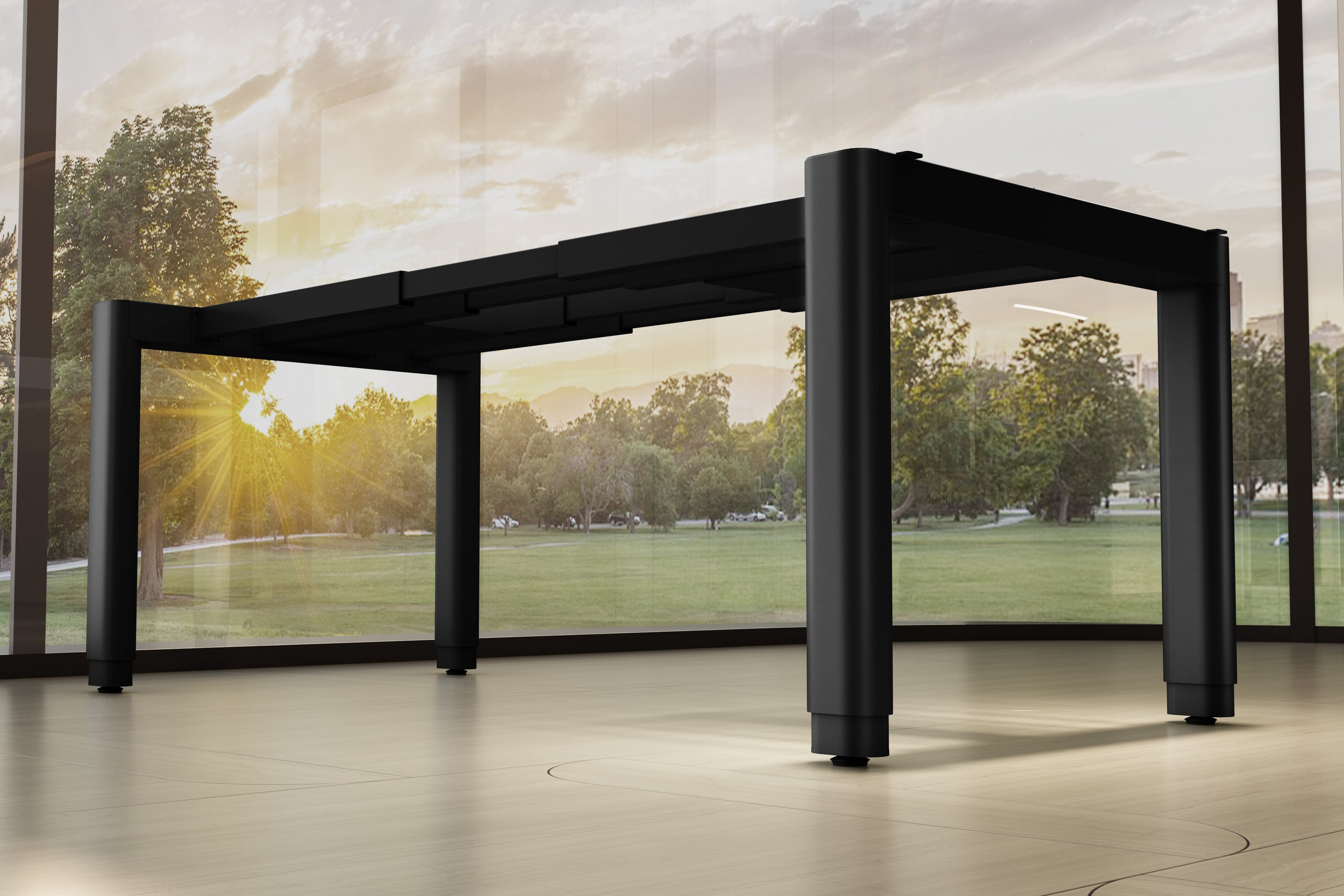 <h3>Cuatro patas robustas</h3>