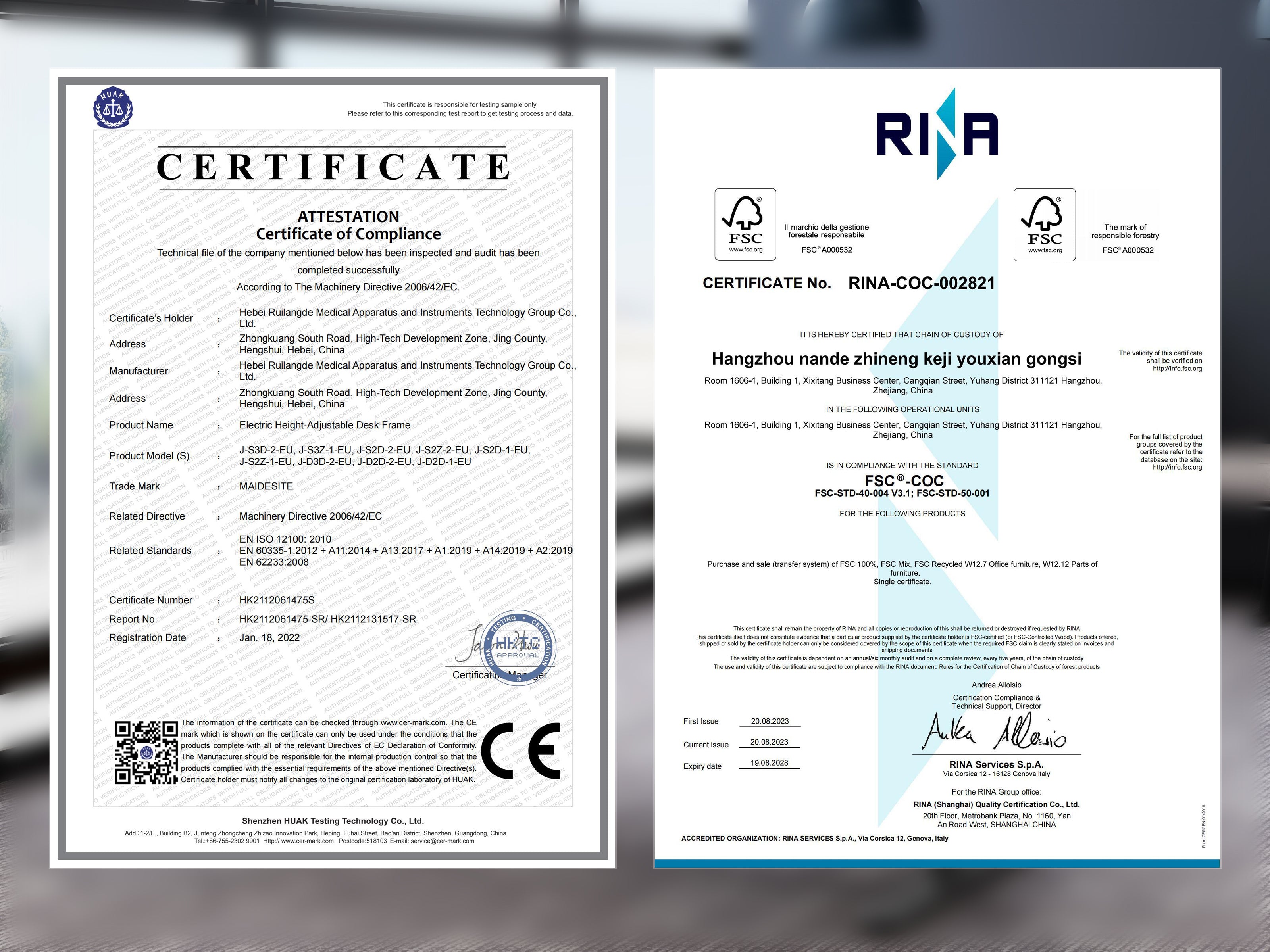 Maidesite TH2 Pro Plus/EL2 Plus Art-Marco de Escritorio Eléctrico Elevable en Altura