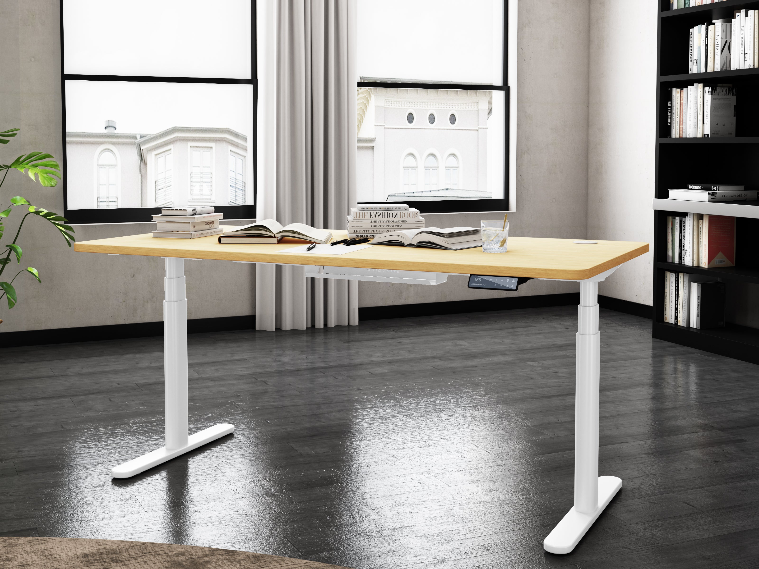 Maidesite TH2 Pro Plus/EL2 Plus Art-Marco de Escritorio Eléctrico Elevable en Altura