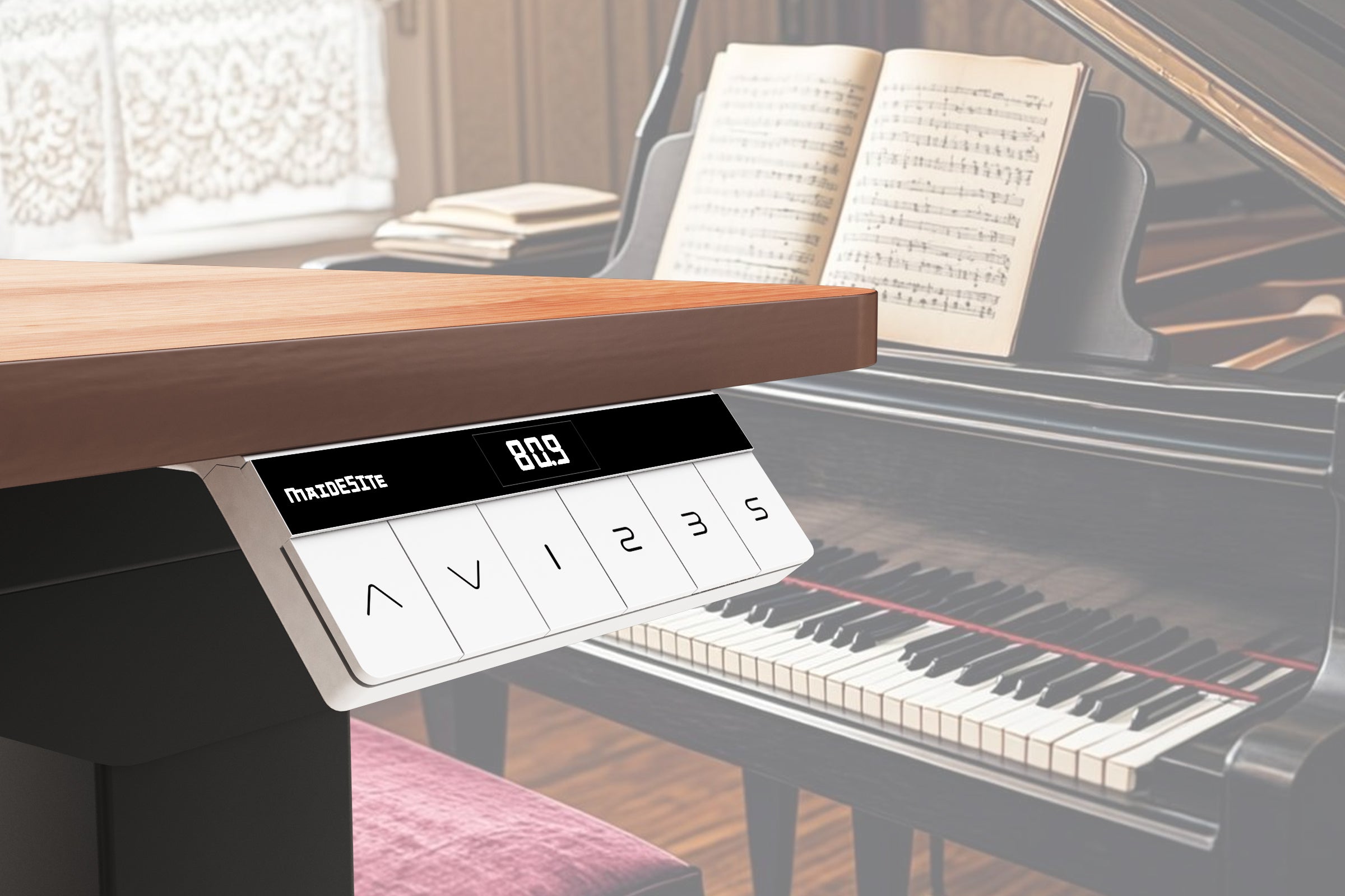 <p>Teclas Táctiles de Estilo Piano</p>