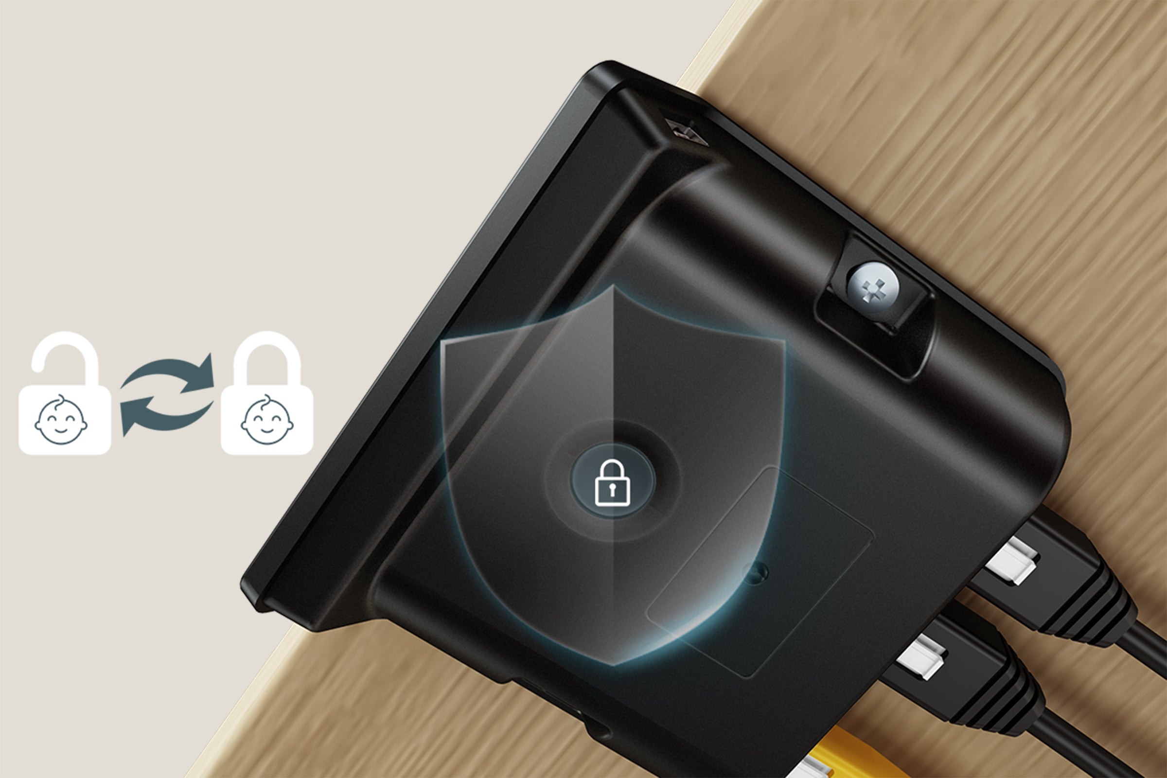 <p>Bloqueo para niños</p>