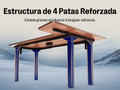 Escritorio en forma de L de Maidesite, modelo Canvas, con 4 patas de altura regulable