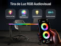 Escritorio Maidesite Rainbow de altura ajustable con tira de LED