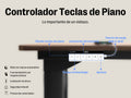 Escritorio en forma de L de Maidesite, modelo Canvas, con 4 patas de altura regulable