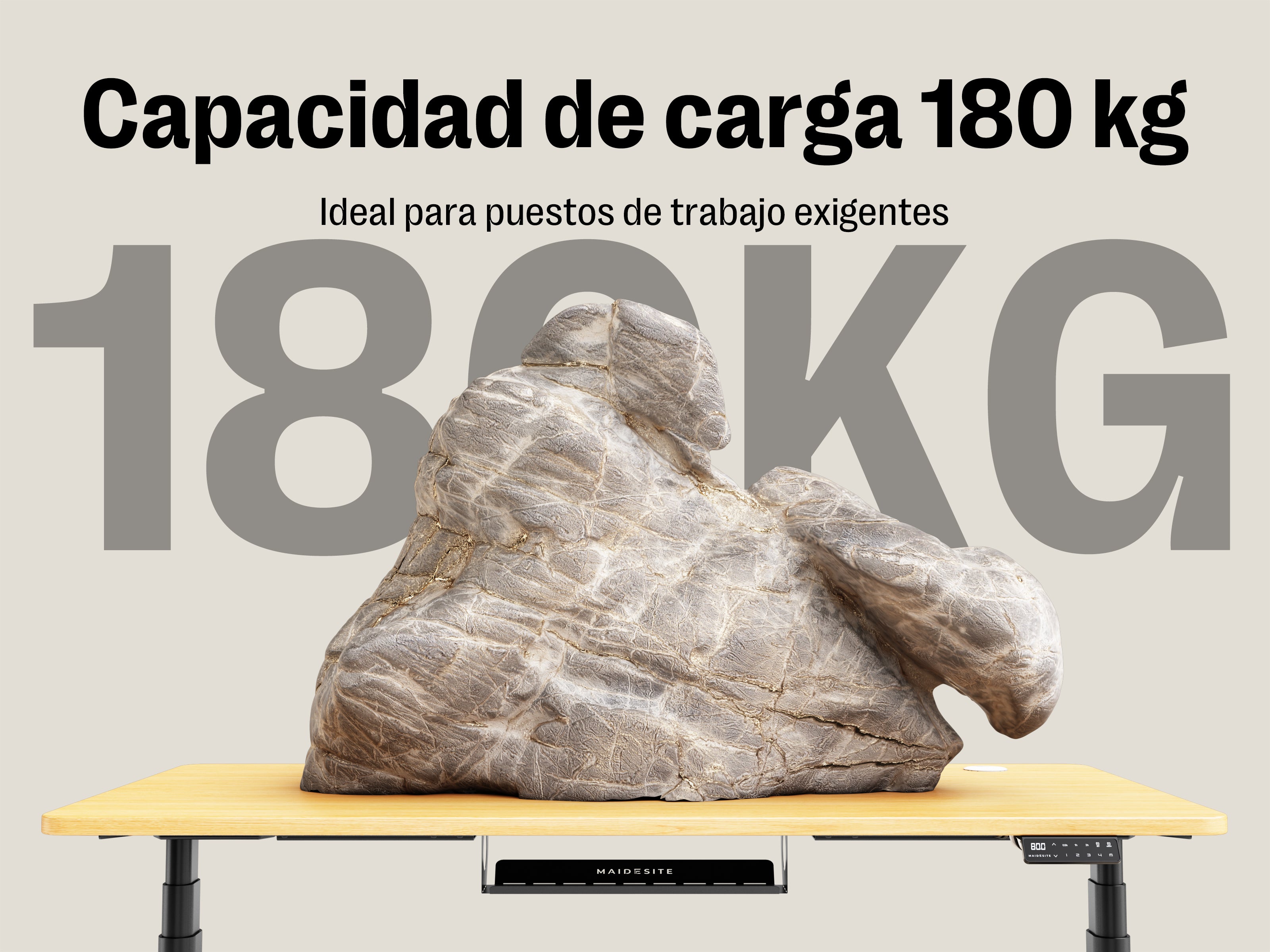 Maidesite TH2 Pro Plus/EL2 Plus Art-Marco de Escritorio Eléctrico Elevable en Altura