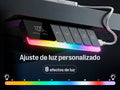 Escritorio Maidesite Rainbow de altura ajustable con tira de LED