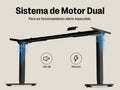 Maidesite Marco de Escritorio Elevable Regulable en Altura T2