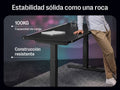 Escritorio Maidesite Rainbow de altura ajustable con tira de LED