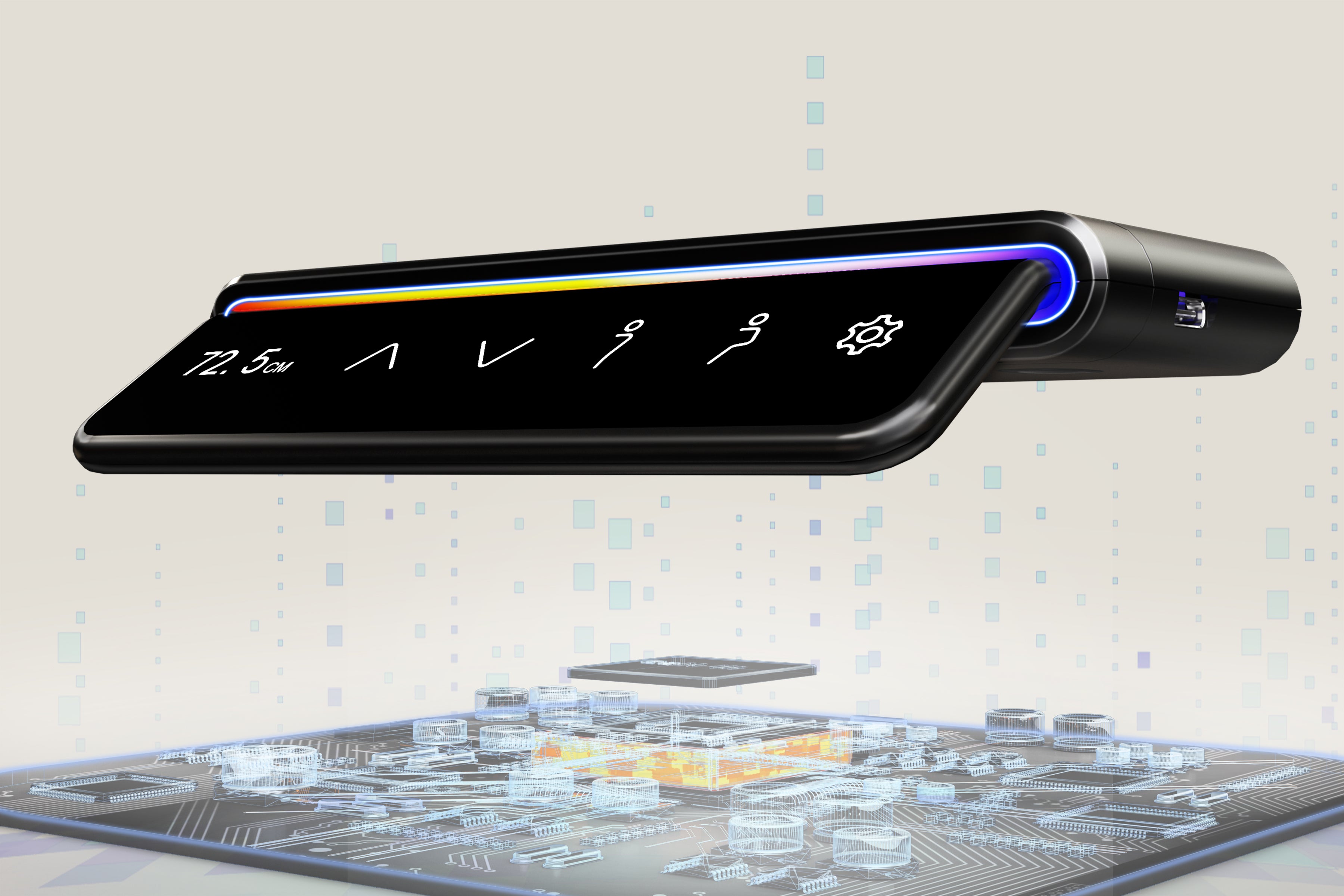 <p>Panel táctil RGB</p>