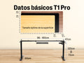 Maidesite T1 Pro Escritorio Elevable Eléctrico