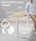 Escritorio Maidesite Rainbow de altura ajustable con tira de LED