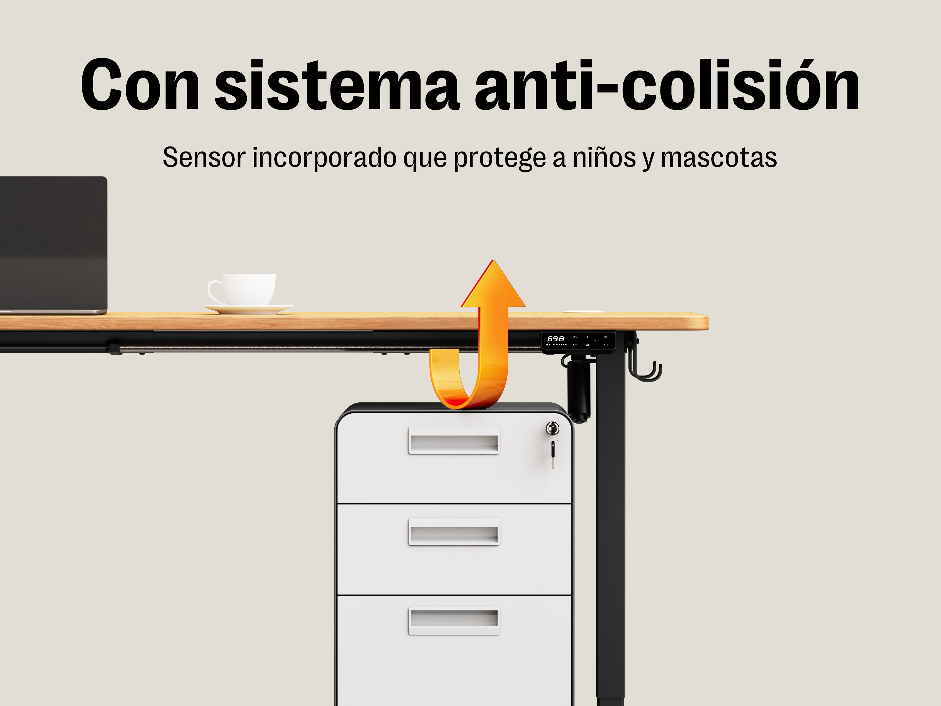 Maidesite T1 Pro Escritorio Elevable Eléctrico