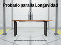 Escritorio en forma de L de Maidesite, modelo Canvas, con 4 patas de altura regulable