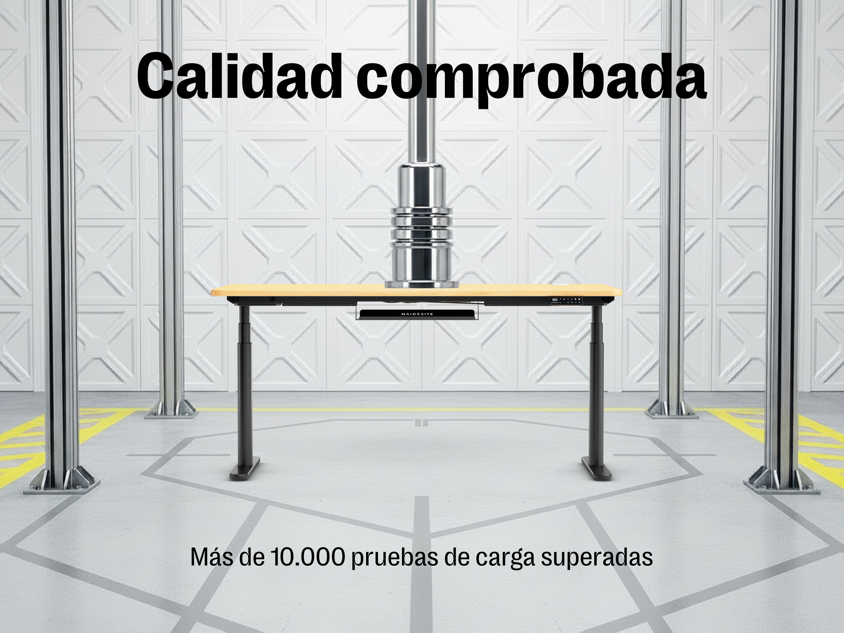 Maidesite TH2 Pro Plus/EL2 Plus Art-Marco de Escritorio Eléctrico Elevable en Altura