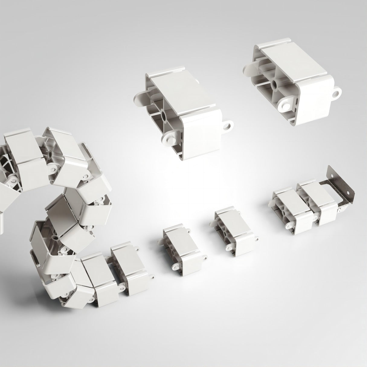 Maidesite Conducto de cable serpentina