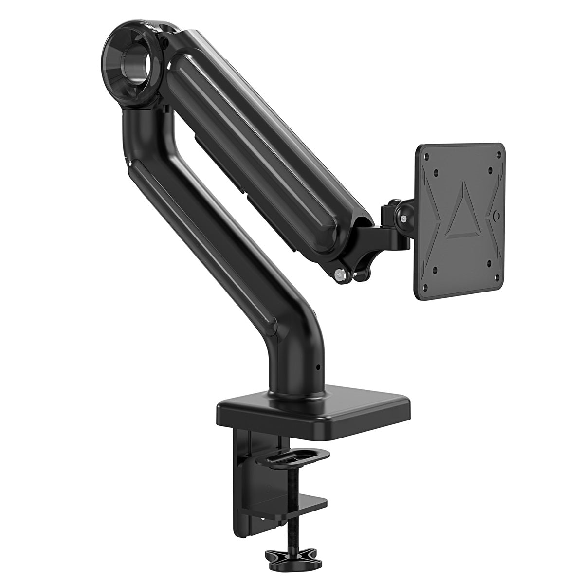 Maidesite Brazo de Monitor unico Soporte Monitor negro