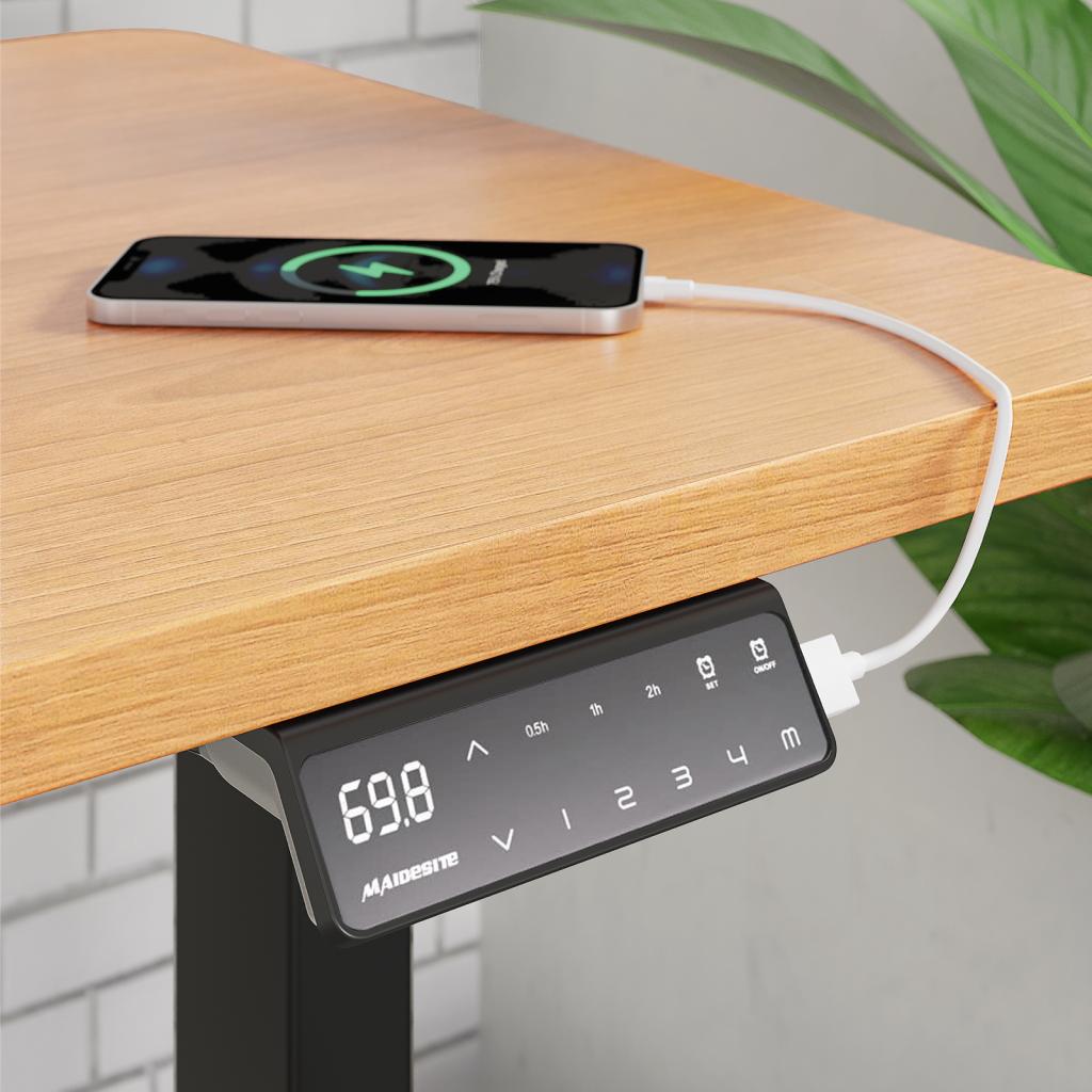 Maidesite S2 Pro Plus-Escritorio Eléctrico Elevable en Altura 140x70cm/160x80cm