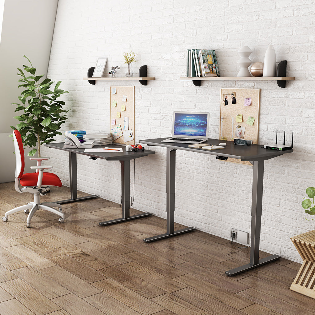 El rango de ajuste de altura del escritorio S2 Pro Plus es de 62-127cm, es lo mejor para el estudio de los niños y el trabajo de las personas