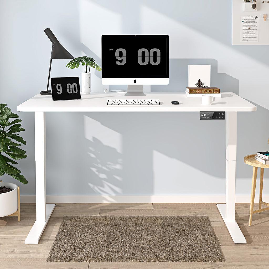 Maidesite S2 Pro minimalismo escritorio blanco regulable en altura para oficina en casa
