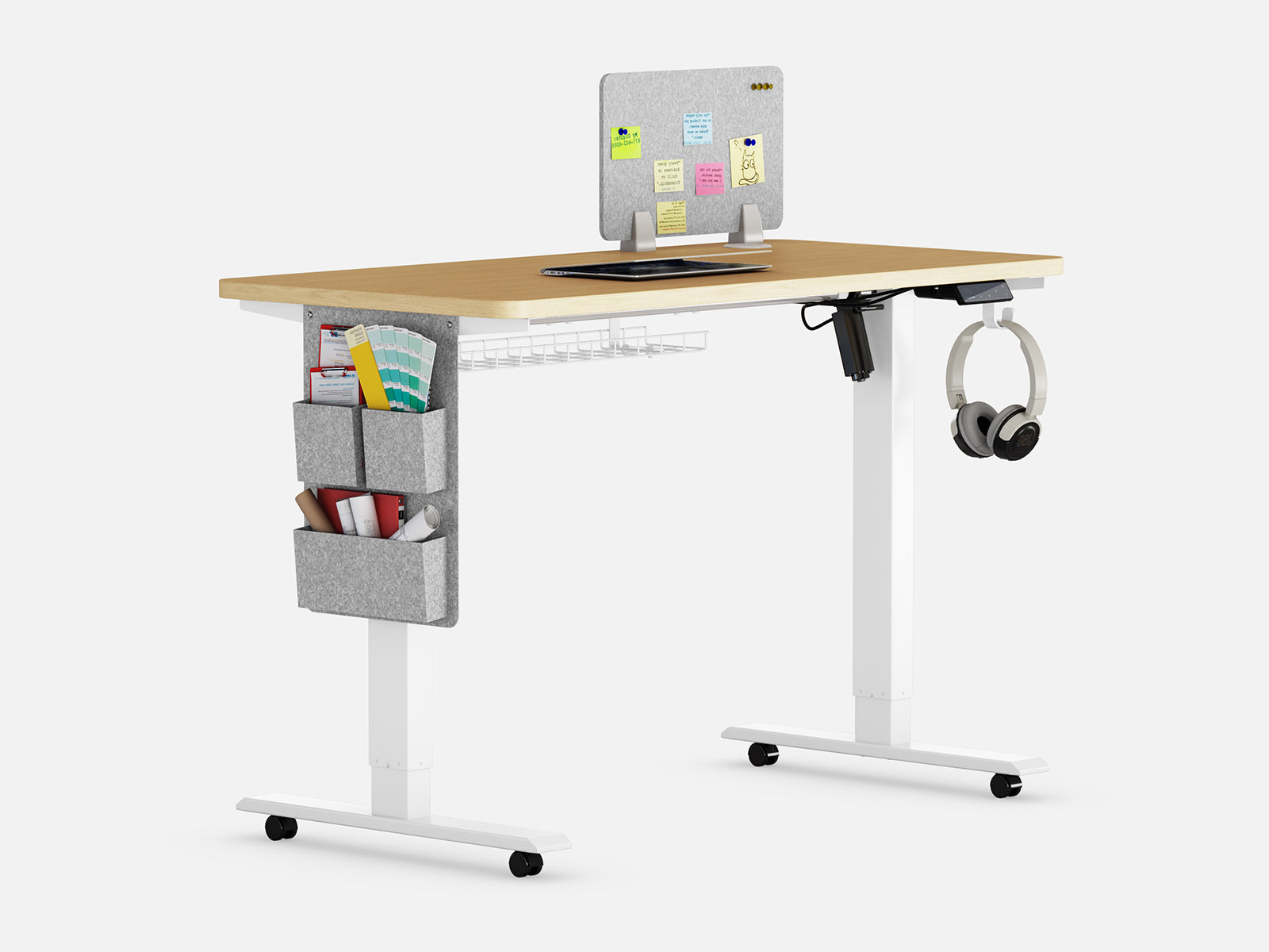 Maidesite SN1 - Escritorio Elevable Eléctrico Regulable en Altura
