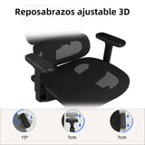 Maidesite silla ergonómica multifunción EC2 con soporte lumbar y reposacabezas