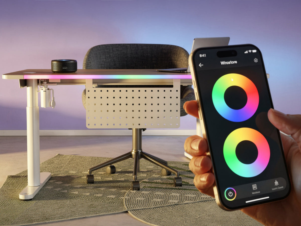 <p>Iluminación ambiental RGB inteligente</p>