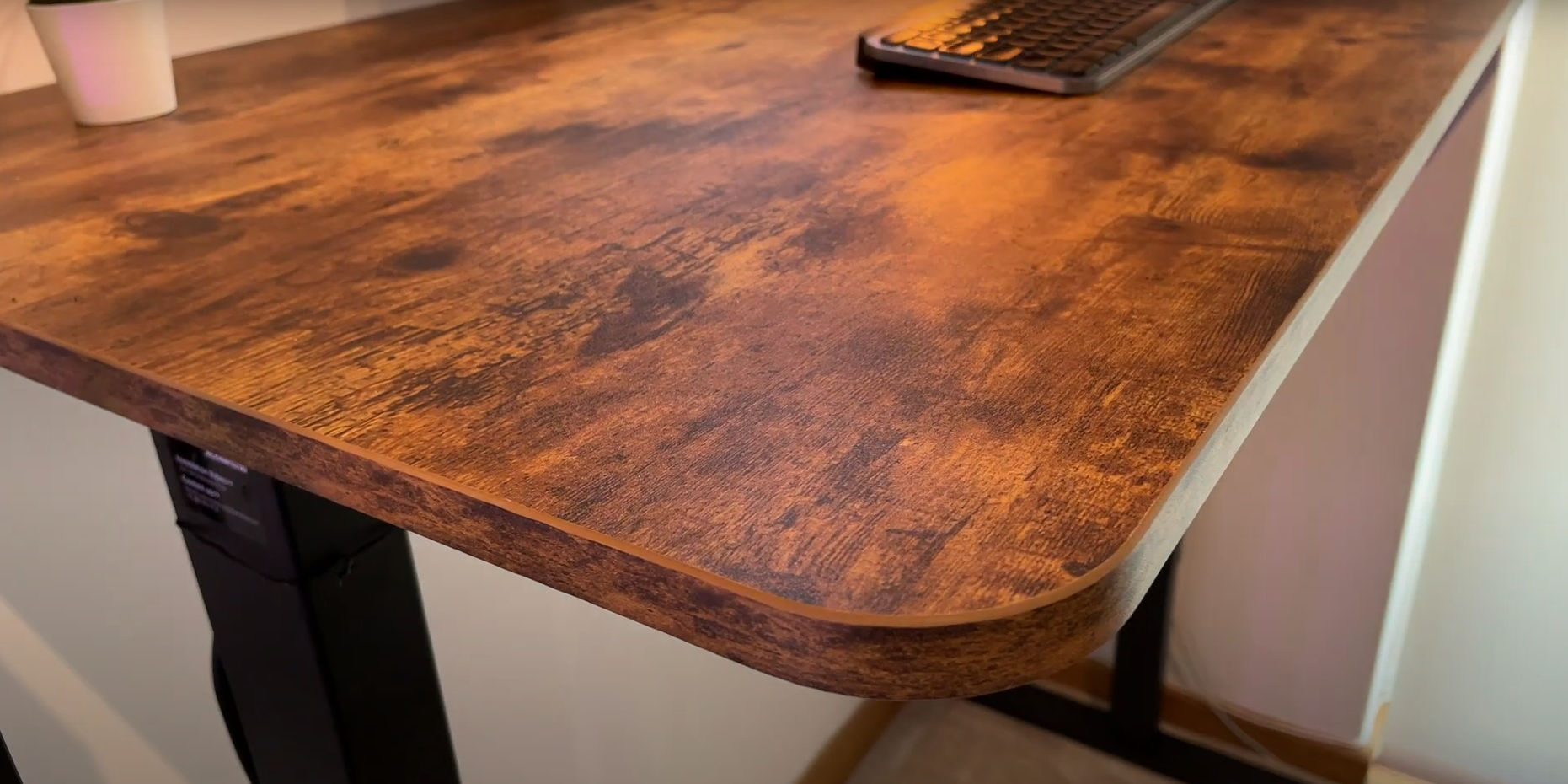 Maidesite Table Top DIY Escritorio de ordenador con agujeros pre-perforados para el hogar y la oficina