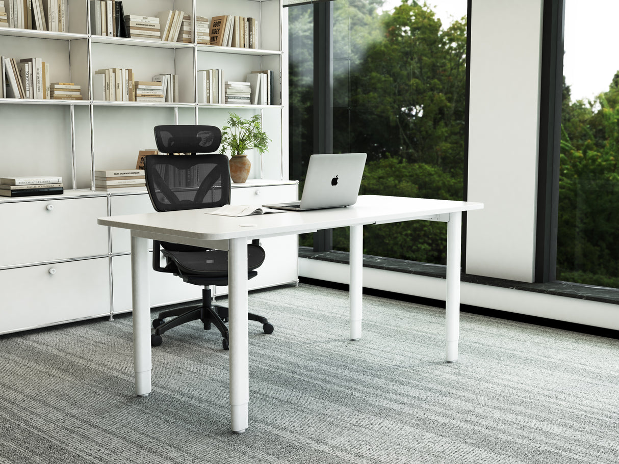 Maidesite T4 Pro Plus-Marco de Escritorio Eléctrico Elevable en Altura Doble Motor