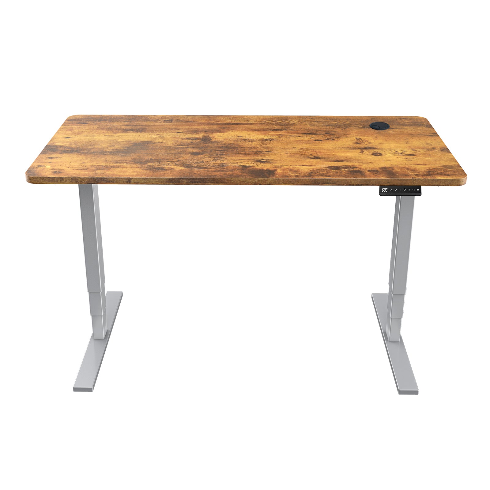 Maidesite Table Top DIY Escritorio de ordenador con agujeros pre-perforados para el hogar y la oficina